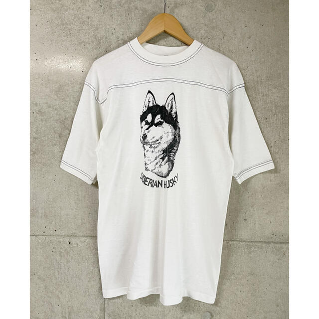 Lochie(ロキエ)のused stitch dog tee レディースのトップス(Tシャツ(半袖/袖なし))の商品写真