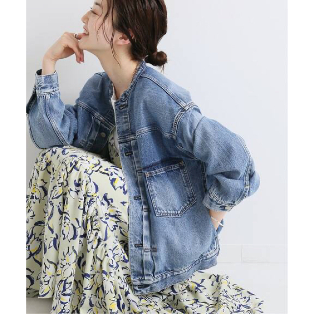 IENA(イエナ)のIENA(イエナ) フラワーギャザーティアードスカート レディースのスカート(ロングスカート)の商品写真