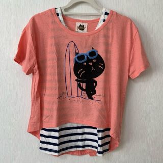 STIPPY 半袖シャツ ボーダータンクトップ 重ね着 【処分前最終値下げ】(Tシャツ(半袖/袖なし))