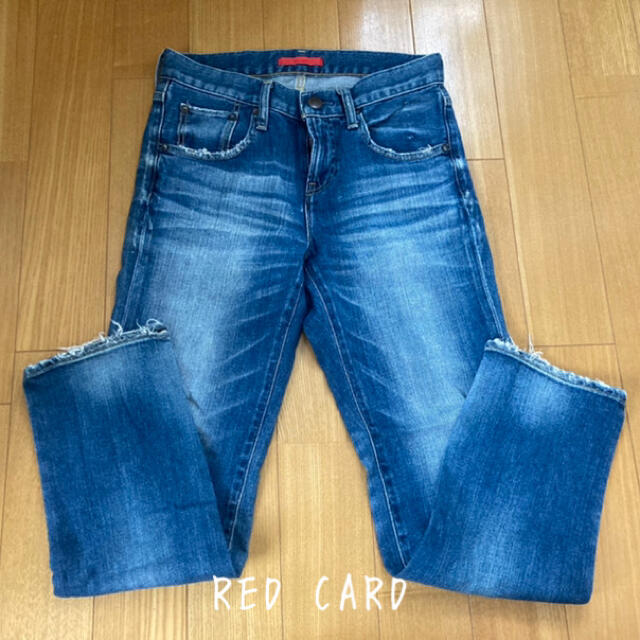 RED CARDボーイズストレート デニムパンツ “Darling”・64510