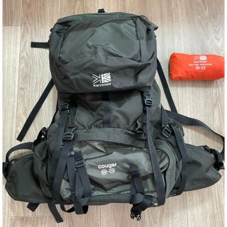 カリマー(karrimor)のkarimor couger55-75 カリマー クーガー レインカバー付(登山用品)