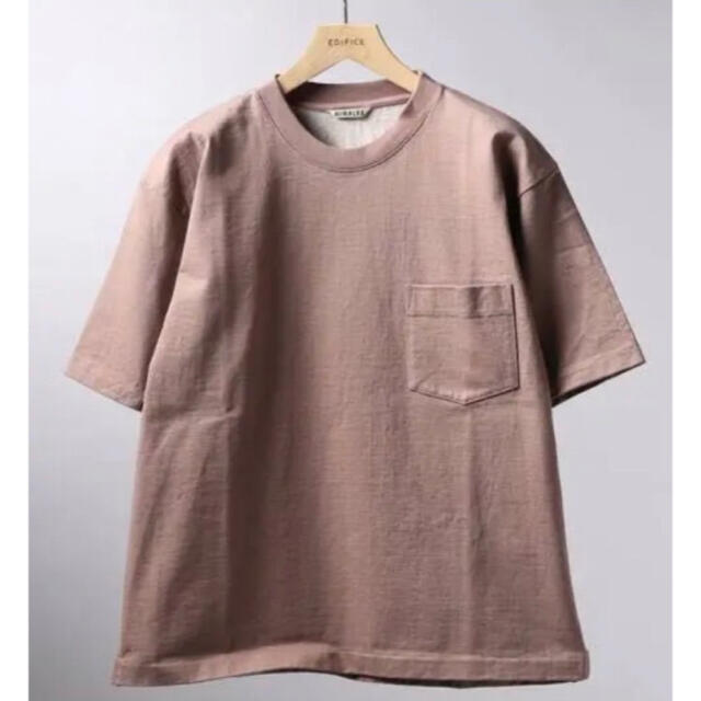 AURALEE 19SS STAND-UP TEE (PURPLE BROWN) メンズのトップス(Tシャツ/カットソー(半袖/袖なし))の商品写真