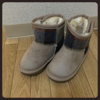 ハリスツイード(Harris Tweed)のハリスツイード＊キッズブーツ 15.0㎝(ブーツ)