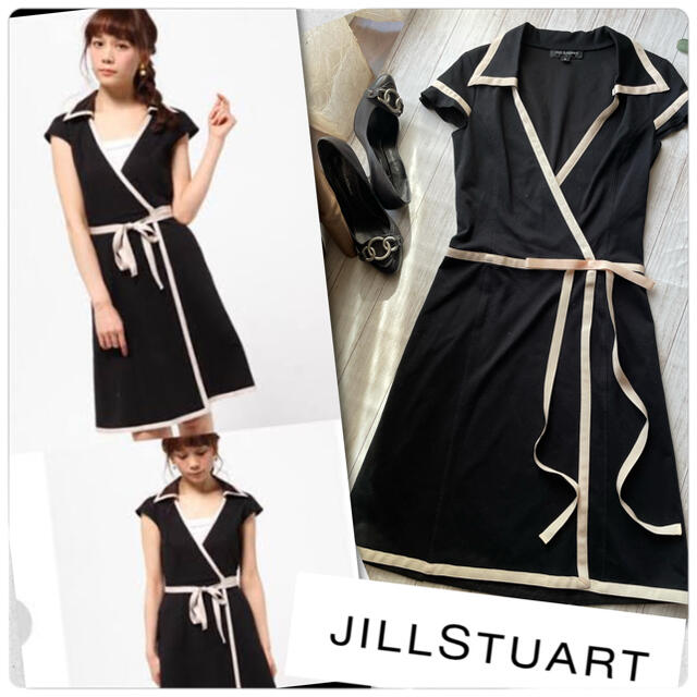 JILLSTUART(ジルスチュアート)の♡ジルスチュアート　ラップリボンワンピース♡ レディースのワンピース(ひざ丈ワンピース)の商品写真