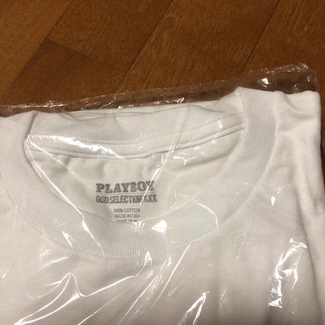 PLAYBOY(プレイボーイ)のPLAYBOY/GODSELECTION s/s tee メンズのトップス(Tシャツ/カットソー(半袖/袖なし))の商品写真