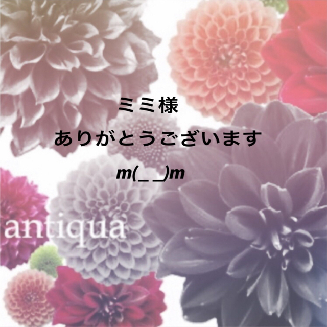 antiqua(アンティカ)のミミ様ご専用になります。2点お纏めありがとうございますm(_ _)m レディースのワンピース(その他)の商品写真