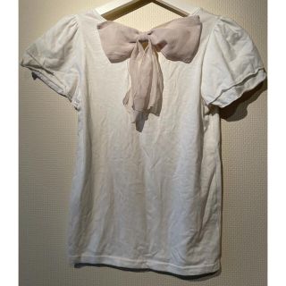 アンティローザ(Auntie Rosa)の♡アンティローザ♡バッグリボンTシャツ(Tシャツ(半袖/袖なし))