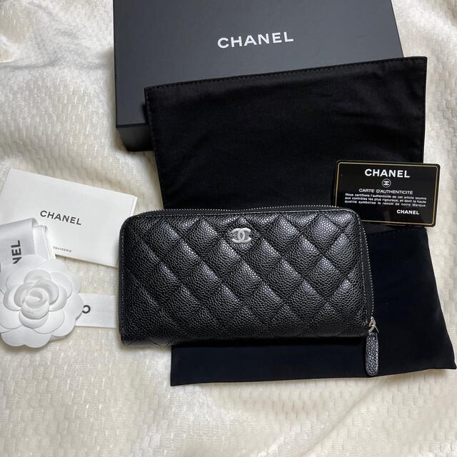 CHANEL(シャネル)のかずろん様　専用✨未使用品✨CHANEL マトラッセルラウンドファスナー長財布 レディースのファッション小物(財布)の商品写真