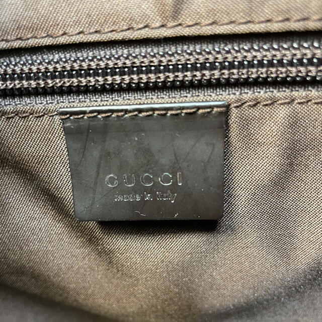 Gucci(グッチ)のグッチGUCCIレザーGG柄ナイロンビジネストートバック メンズのバッグ(ビジネスバッグ)の商品写真