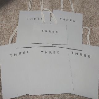 スリー(THREE)のTHREE ショッパー(ショップ袋)