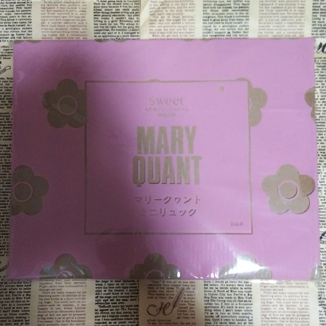 MARY QUANT(マリークワント)のマリークワント ミニリュック 新品 未開封品 レディースのバッグ(リュック/バックパック)の商品写真