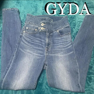 ジェイダ(GYDA)のGYDA ウエストデザインハイウエスト　スキニーデニム(デニム/ジーンズ)