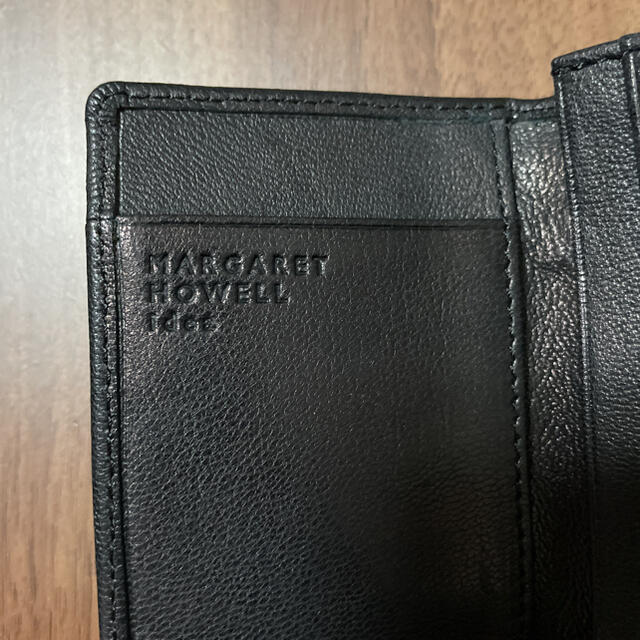 MARGARET HOWELL(マーガレットハウエル)の【MARGARET HOWELL idea】カードケース 名刺入れ レザー 黒 メンズのファッション小物(名刺入れ/定期入れ)の商品写真