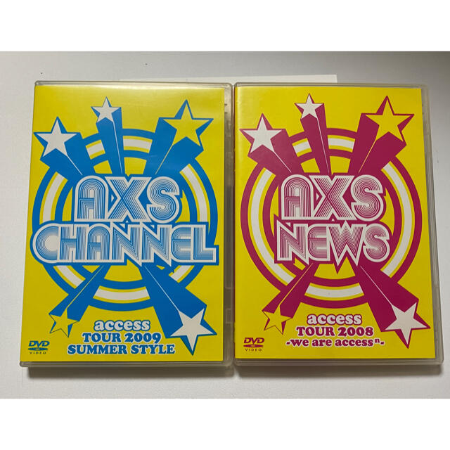 「AXS NEWS 」 「AXS CHANNEL」 DVD 2枚セット