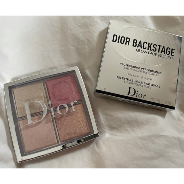 Dior(ディオール)のディオール バックステージ フェイスグロウパレット 004 ローズゴールド コスメ/美容のベースメイク/化粧品(フェイスカラー)の商品写真