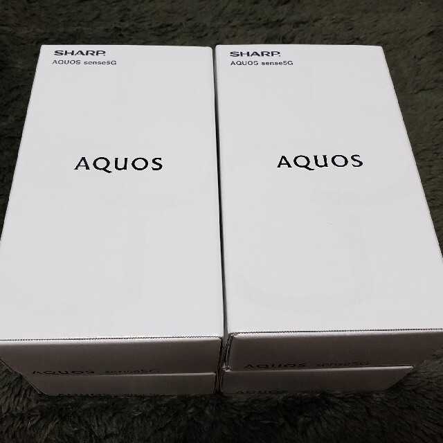 AQUOS sense5G  simフリー 4台セット★SH-M17 SHARP