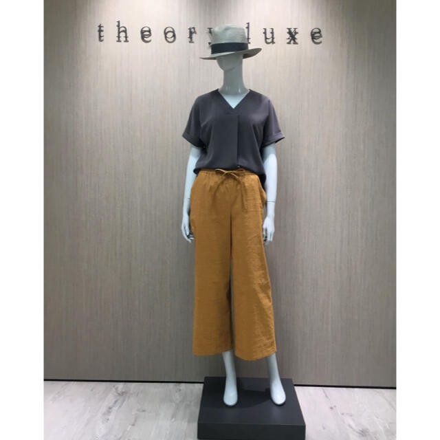 Theory luxe - Theory luxe 19ss リネンワイドクロップドパンツの通販