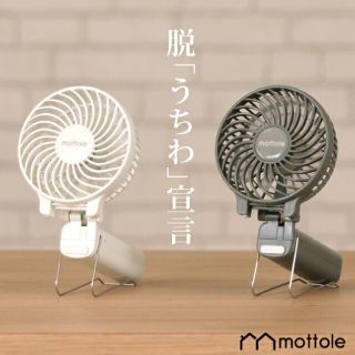 【新品未開封】ハンディファン/ホワイト(扇風機)