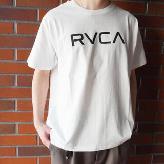ルーカ(RVCA)の新品 RVCA ルーカ L ビッグ ルーカ ロゴ Tシャツ(Tシャツ/カットソー(半袖/袖なし))