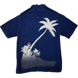 ハリウッドランチマーケット(HOLLYWOOD RANCH MARKET)の日本製 H.R.MARKET Parm Tree Print Aloha SH(シャツ)