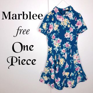 マーブリー(Marblee)のマーブリー⭐︎花柄ワンピース(ひざ丈ワンピース)