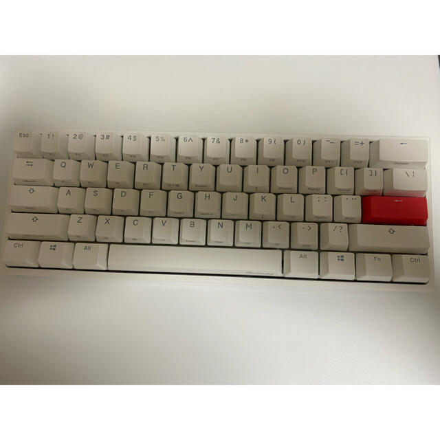 Ducky One 2 Mini Pure White RGB 60%(銀軸)