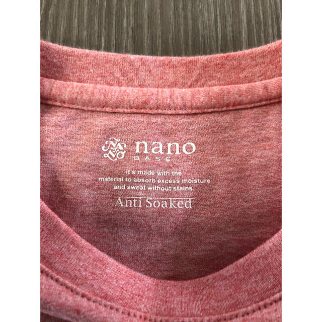 nano・universe(ナノユニバース)の【極美品】ナノユニバース 半袖Tシャツ カットソー ポケットT トップス 無地 メンズのトップス(Tシャツ/カットソー(半袖/袖なし))の商品写真