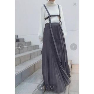 アメリヴィンテージ(Ameri VINTAGE)のAmeri VINTAGE    HARNESS SUSPENDER SKIRT(ロングスカート)