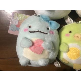 とかげ　しろくまのてづくりマスコットキーチェーン　すみっコぐらし　ぬいぐるみ(ぬいぐるみ)
