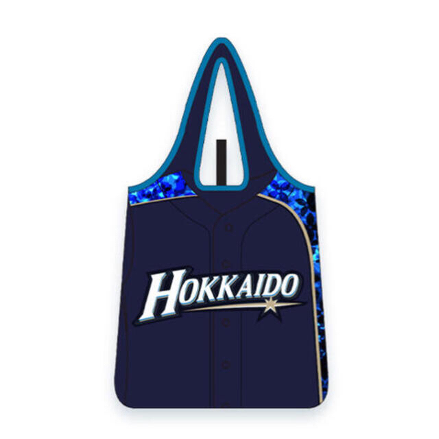 北海道日本ハムファイターズ(ホッカイドウニホンハムファイターズ)の日本ハムファイターズ エコバック スポーツ/アウトドアの野球(記念品/関連グッズ)の商品写真