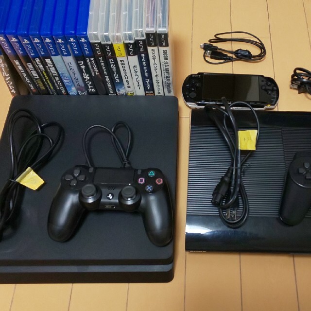 独特の上品 ｢｣PS4スリム、PS3、カセット、おまけ※商品説明に注意書き