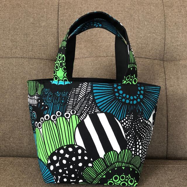 marimekko(マリメッコ)の【marimekko】ハンドメイド バッグ❁ ハンドメイドのファッション小物(バッグ)の商品写真