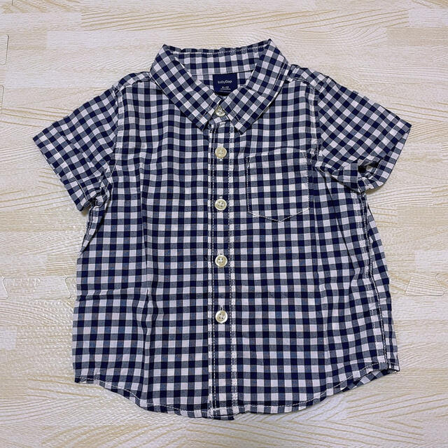 babyGAP(ベビーギャップ)の【こーき様専用】baby GAP ベビーギャップ ♡ チェックシャツ キッズ/ベビー/マタニティのベビー服(~85cm)(シャツ/カットソー)の商品写真