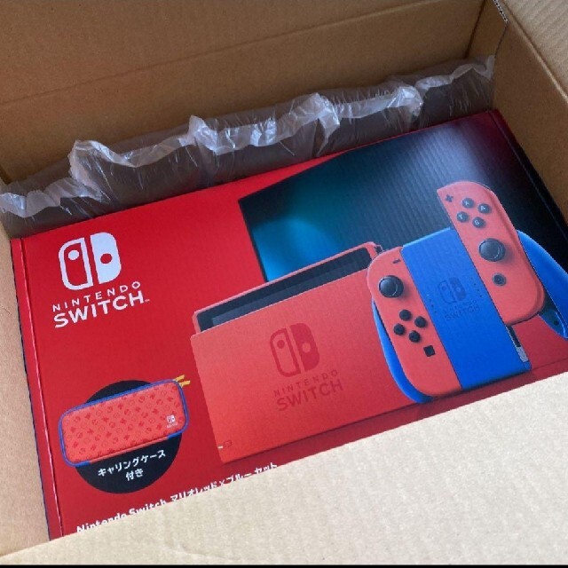Nintendo Switch マリオレッド×ブルー セット 本体 新品未開封 Nintendo Switch マリオレッド×ブルー セット 本体 新品未開封