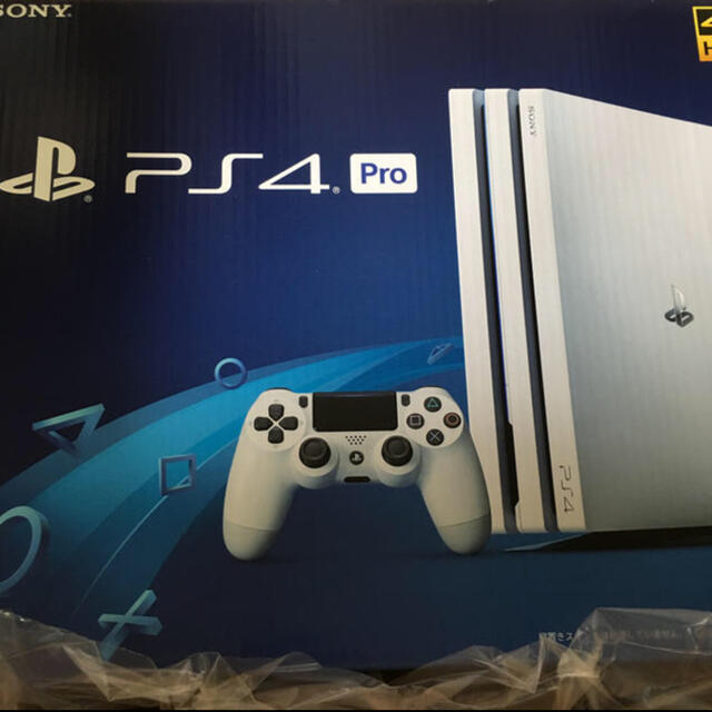 【未開封新品】ps4 pro グレイシャーホワイト 1TB