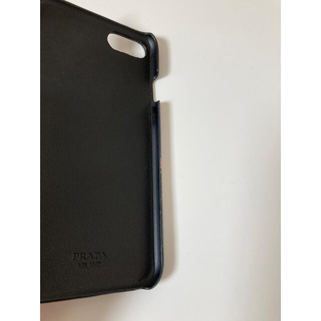 PRADA プラダ 本革 レザー iPhoneケース7.8.SE用 PRADA プラダ 本革 レザー iPhoneケース7.8.SE用