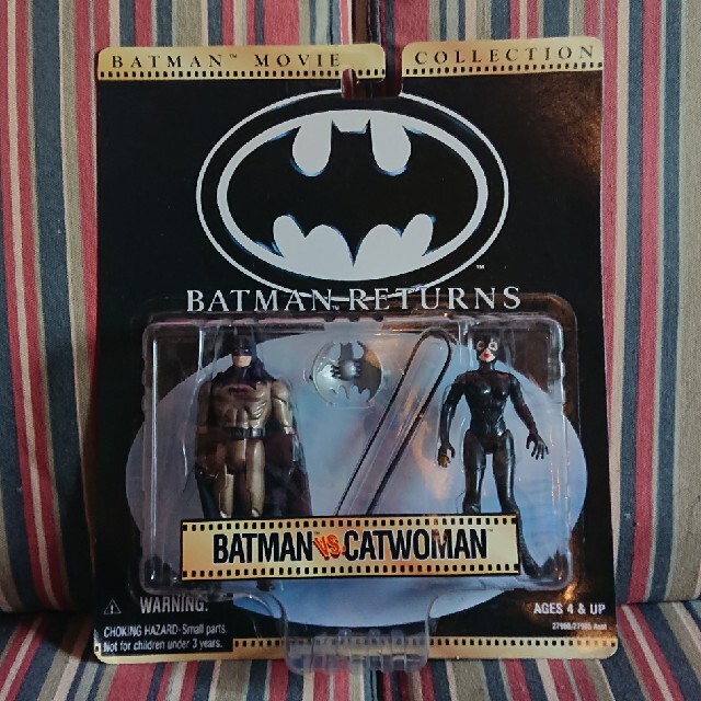 バットマン リターンズ バットマンVSキャットウーマン フィギュア エンタメ/ホビーのフィギュア(アメコミ)の商品写真