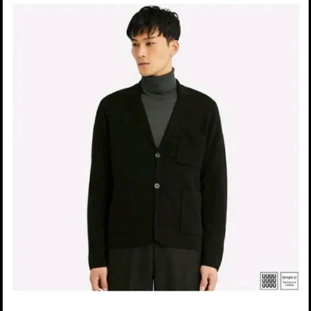 新品未使用 UNIQLO U エクストラファインメリノミラノリブジャケット