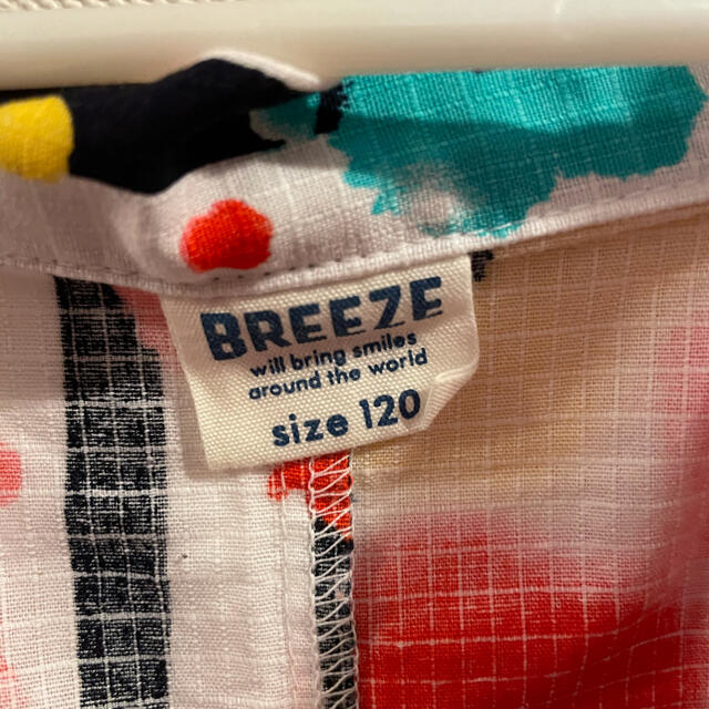 BREEZE(ブリーズ)のBREEZE 浴衣 キッズ/ベビー/マタニティのキッズ服女の子用(90cm~)(甚平/浴衣)の商品写真