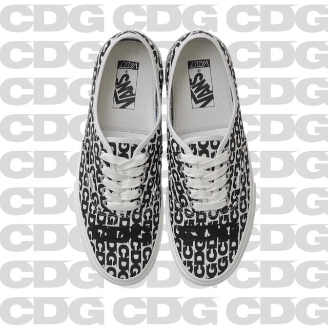 【新品未使用】CDG x VANS - AUTHENTIC 1