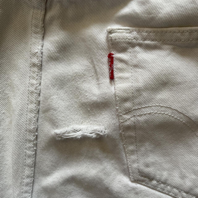 Levi's(リーバイス)の501 ホワイトデニム メンズのパンツ(デニム/ジーンズ)の商品写真