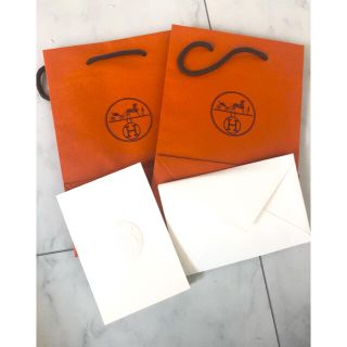 エルメス(Hermes)のエルメス　ショップ袋2枚　ショッパー　hermes(ショップ袋)