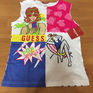 ゲス(GUESS)のguessタンクトップ(Tシャツ/カットソー)