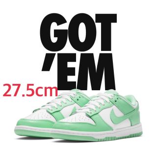 ナイキ(NIKE)のNIKE DUNK LOW GREEN GLOW(スニーカー)