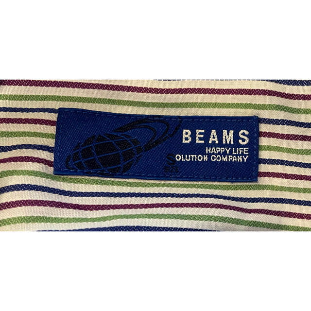 BEAMS(ビームス)の★BEAMSストライプシャツ【XS】大人デザインでシックに♪ メンズのトップス(シャツ)の商品写真