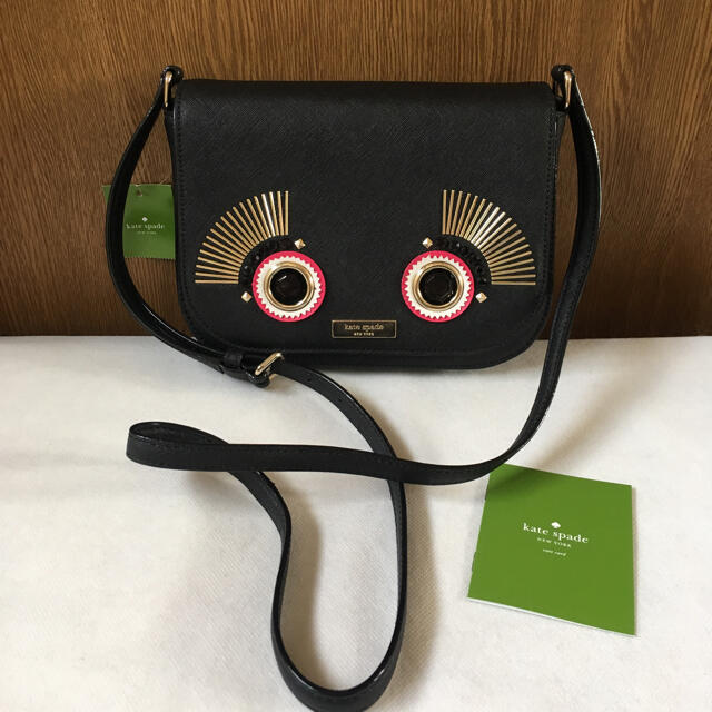 kate spade new york(ケイトスペードニューヨーク)の未使用 ケイトスペード モンスターバッグ 黒 レディースのバッグ(ショルダーバッグ)の商品写真