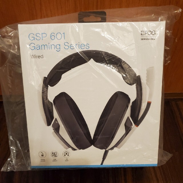 EPOS(エポス)のEPOS SENNHEISER GSP601 ゲーミングヘッドセット スマホ/家電/カメラのオーディオ機器(ヘッドフォン/イヤフォン)の商品写真