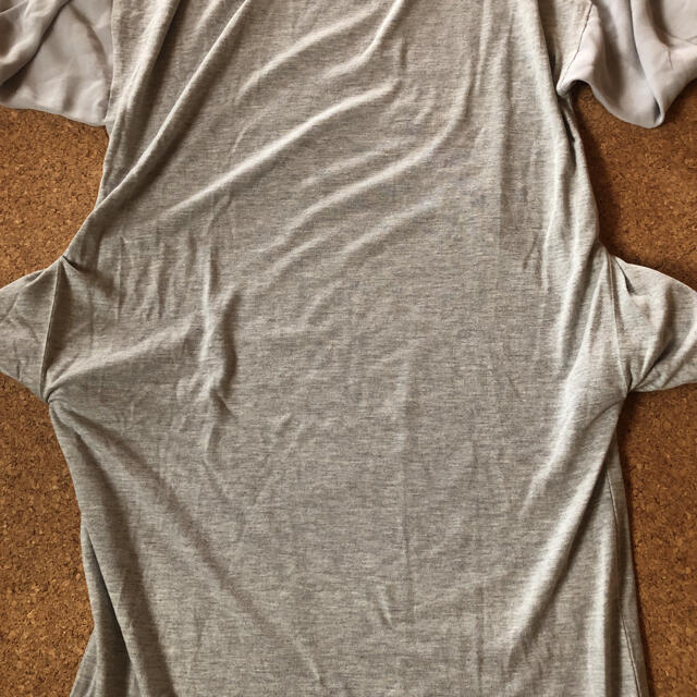 SEVENDAYS=SUNDAY(セブンデイズサンデイ)の値下げオーガンジー袖の可愛いワンピース レディースのワンピース(ひざ丈ワンピース)の商品写真