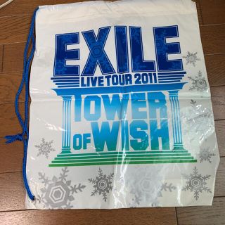 エグザイル(EXILE)のEXILE TOWER OF WISH ツアーグッズ　袋(男性タレント)