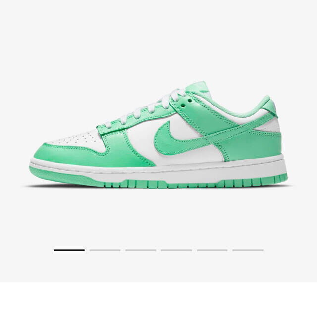 NIKE(ナイキ)のNIKE ウィメンズ DUNK LOW GREEN GLOW 28.5cm メンズの靴/シューズ(スニーカー)の商品写真